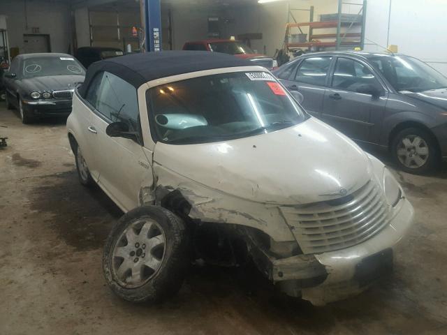 3C3EY55E15T347867 - 2005 CHRYSLER PT CRUISER CREAM photo 1