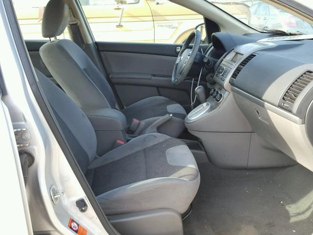 3N1AB61E17L623249 - 2007 NISSAN SENTRA 2.0 SILVER photo 5