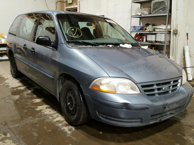 2FMZA5040YBC23455 - 2000 FORD WINDSTAR W BLUE photo 1