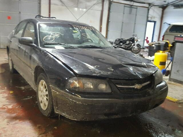 2G1WF52E559213207 - 2005 CHEVROLET IMPALA 黑色 照片 1