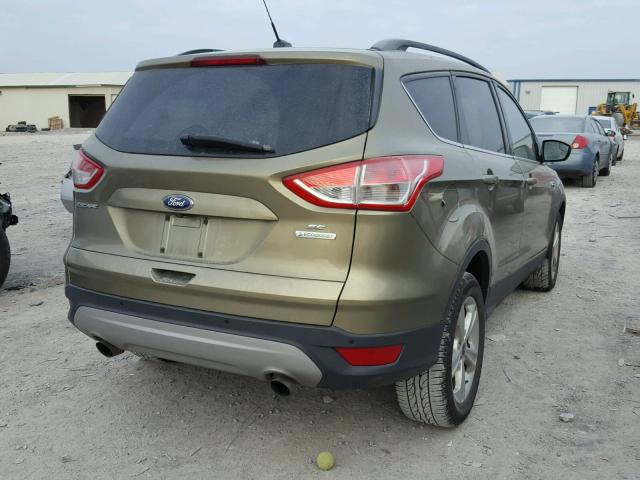 1FMCU0GX4EUB25678 - 2014 FORD ESCAPE SE GREEN photo 4