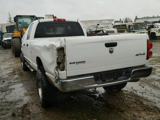 3D7MX38A77G801385 - 2007 DODGE RAM 3500 S WHITE photo 3