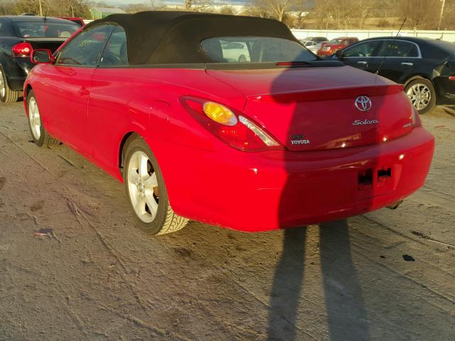 4T1FA38PX6U093021 - 2006 TOYOTA CAMRY SOLA RED photo 3