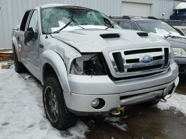 1FTPW14556KB81960 - 2006 FORD F150 SUPER SILVER photo 1