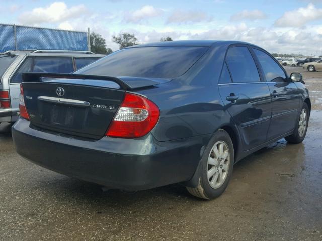 4T1BE32K63U721846 - 2003 TOYOTA CAMRY LE GREEN photo 4