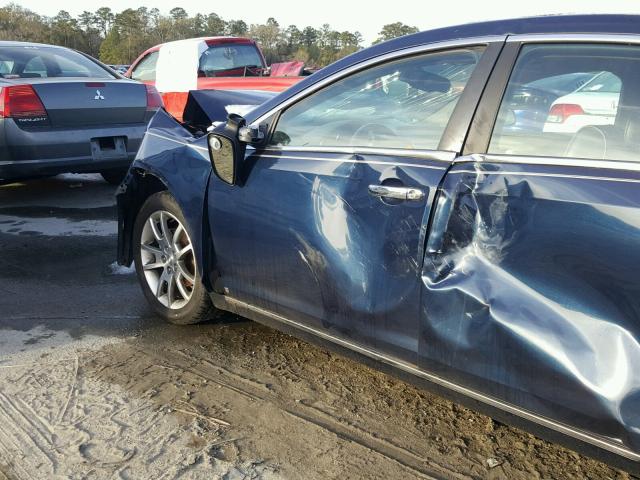 1G1ZK57B59F129005 - 2009 CHEVROLET MALIBU LTZ 蓝色 照片 10