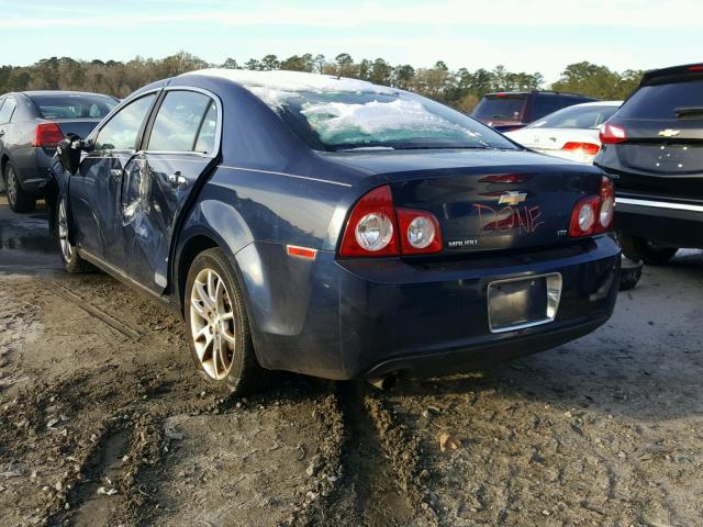 1G1ZK57B59F129005 - 2009 CHEVROLET MALIBU LTZ BLUE photo 3