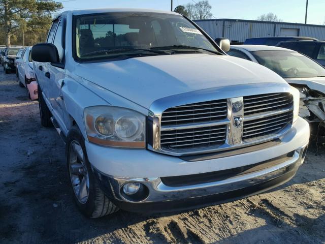 1D7HA18246S685876 - 2006 DODGE RAM 1500 S WHITE photo 1