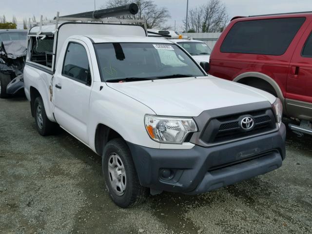 5TFNX4CN2DX026421 - 2013 TOYOTA TACOMA WHITE photo 1