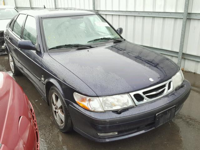 YS3DF58K022031641 - 2002 SAAB 9-3 SE BLUE photo 1