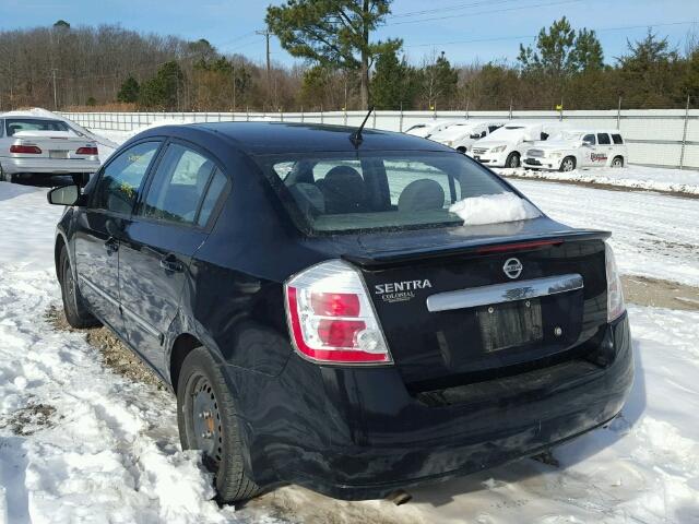 3N1AB6AP5BL636936 - 2011 NISSAN SENTRA 2.0 BLACK photo 3