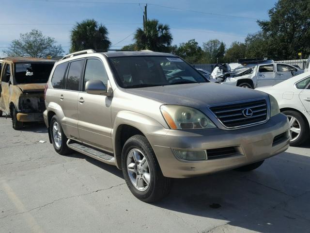 JTJBT20X840066615 - 2004 LEXUS GX 470 BEIGE photo 1