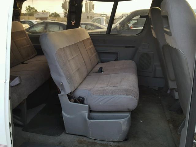 1FMCA11U0PZA63862 - 1993 FORD AEROSTAR WHITE photo 6