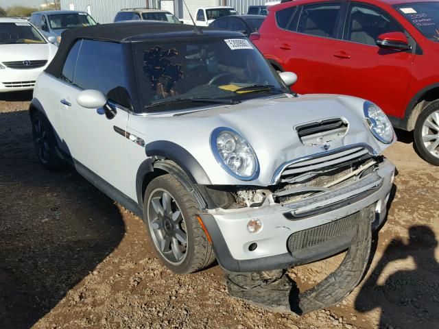 WMWRH33558TU80326 - 2008 MINI COOPER S SILVER photo 1