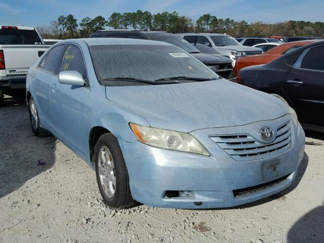 4T1BE46K98U739118 - 2008 TOYOTA CAMRY CE BLUE photo 1