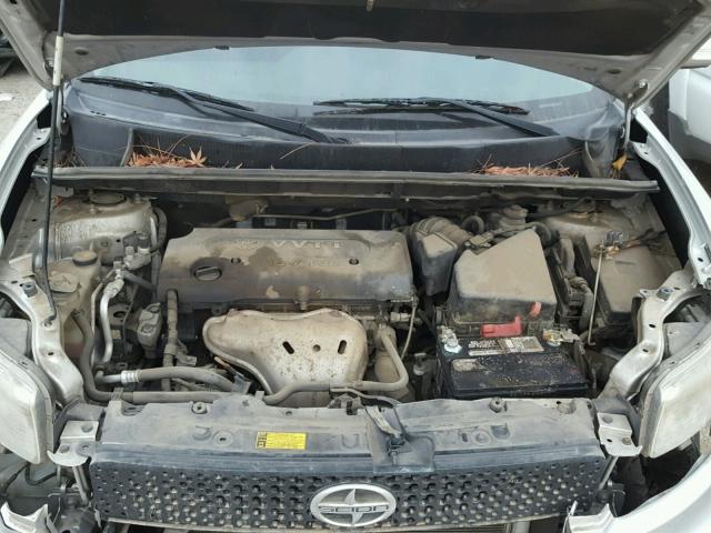 JTLKE50E081004319 - 2008 TOYOTA SCION XB 银色 照片 7