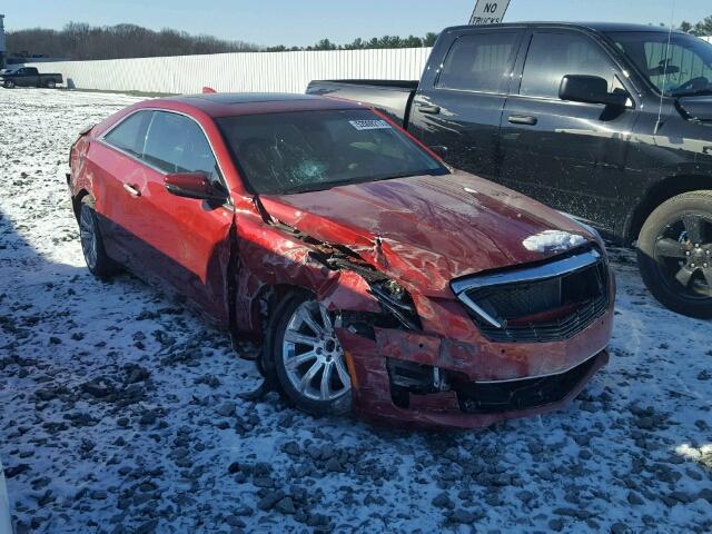 1G6AJ1RX2F0120448 - 2015 CADILLAC ATS PERFOR RED photo 1