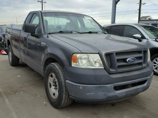 1FTRF12236NA34715 - 2006 FORD F150 CHARCOAL photo 1