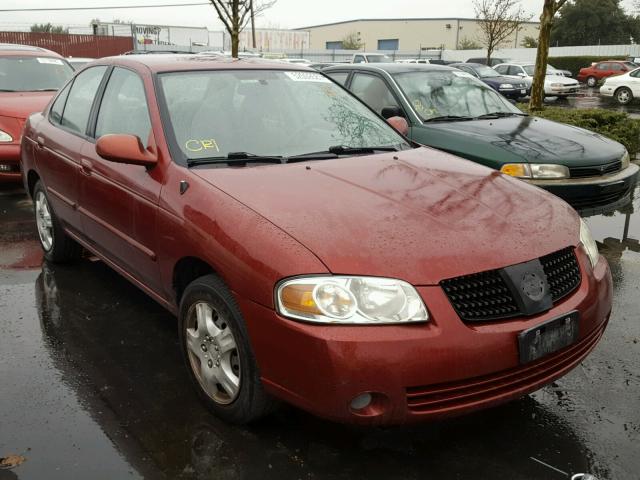 3N1CB51D15L522736 - 2005 NISSAN SENTRA 1.8 BURGUNDY photo 1