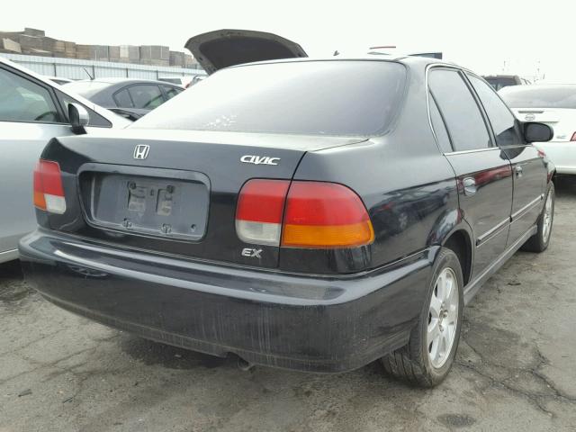 2HGEJ8646VH547421 - 1997 HONDA CIVIC EX BLACK photo 4