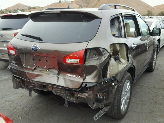 4S4WX93D394404727 - 2009 SUBARU TRIBECA LI BROWN photo 4