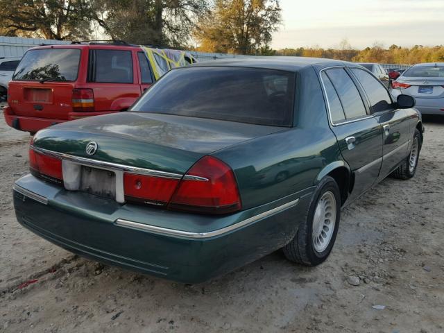 2MEFM75W9YX674342 - 2000 MERCURY GRAND MARQ GREEN photo 4