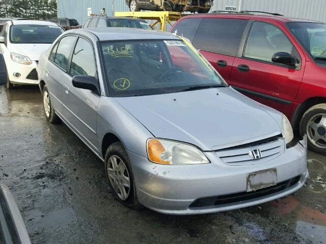 2HGES16543H507011 - 2003 HONDA CIVIC LX SILVER photo 1