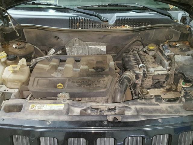 1J8FF47WX8D555366 - 2008 JEEP COMPASS SP BLACK photo 7