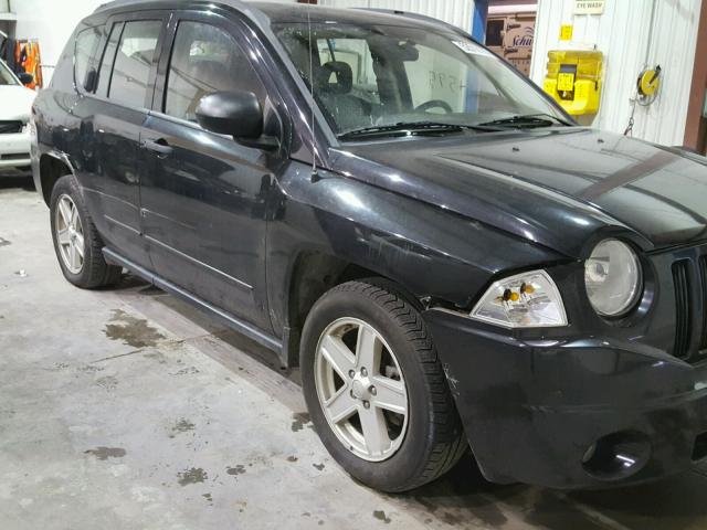 1J8FF47WX8D555366 - 2008 JEEP COMPASS SP BLACK photo 9