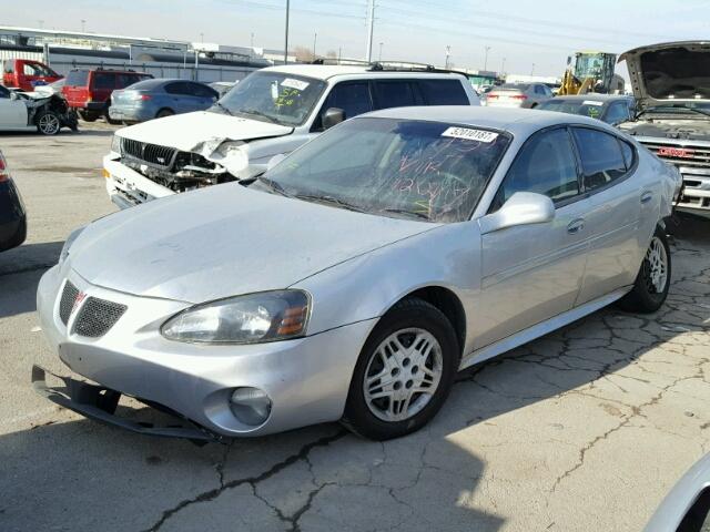 2G2WP522641253727 - 2004 PONTIAC GRAND PRIX ვერცხლისფერი ფოტო 2