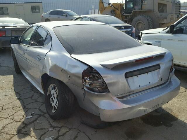 2G2WP522641253727 - 2004 PONTIAC GRAND PRIX ვერცხლისფერი ფოტო 3