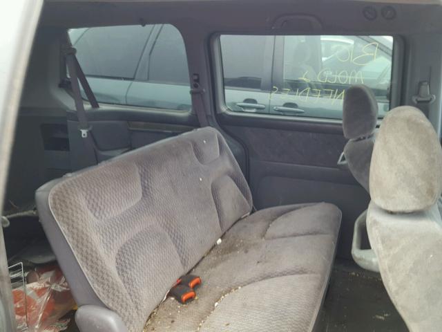 2HKRL18682H520790 - 2002 HONDA ODYSSEY EX BLUE photo 6