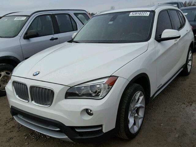 WBAVM1C50EVW55452 - 2014 BMW X1 SDRIVE2 WHITE photo 2