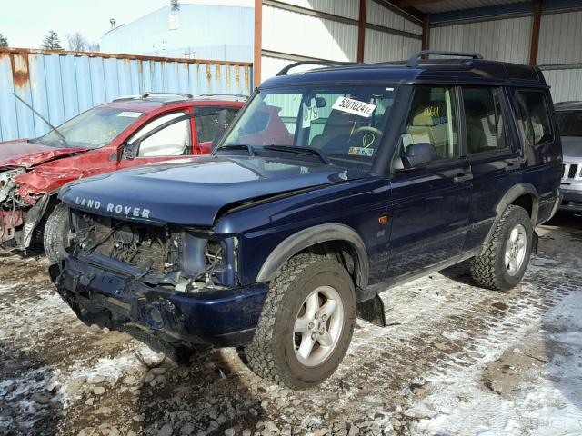 SALTY16403A817224 - 2003 LAND ROVER DISCOVERY BLUE photo 2