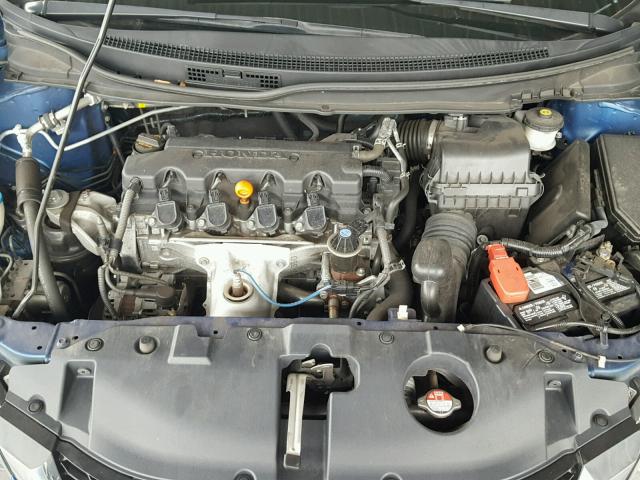 19XFB2F84DE080848 - 2013 HONDA CIVIC EX ლურჯი ფოტო 7