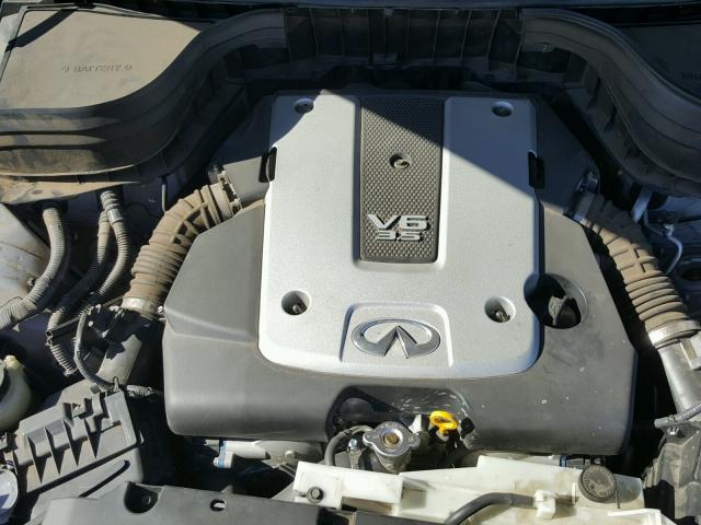 JNKAJ09E19M900202 - 2009 INFINITI EX35 BASE GOLD photo 7