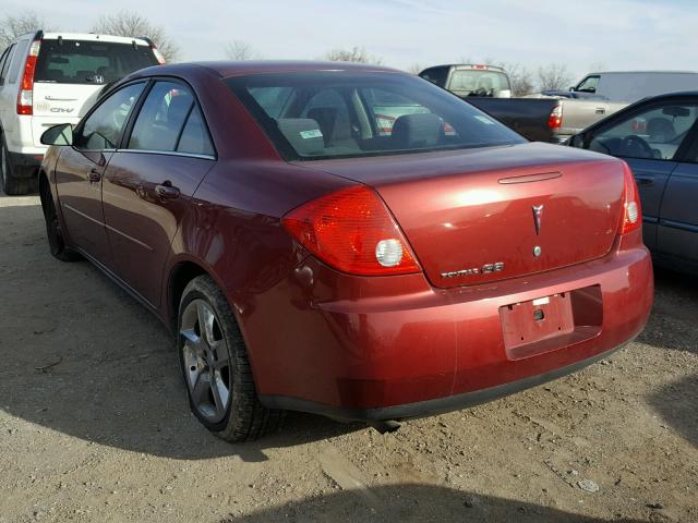 1G2ZG57B194221821 - 2009 PONTIAC G6 MAROON photo 3