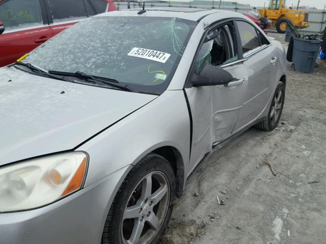 1G2ZG57N884138797 - 2008 PONTIAC G6 BASE SILVER photo 10