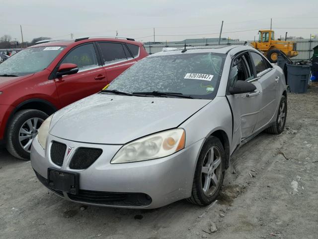 1G2ZG57N884138797 - 2008 PONTIAC G6 BASE SILVER photo 2