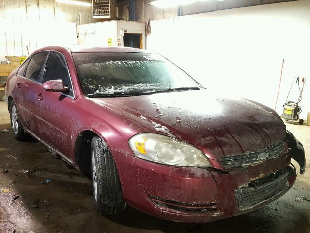 2G1WB58K569128474 - 2006 CHEVROLET IMPALA LS RED photo 1