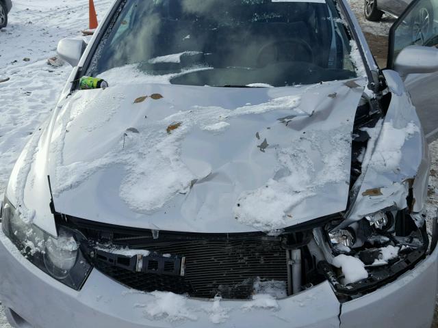 2HGFA1F58AH575106 - 2010 HONDA CIVIC LX SILVER photo 7