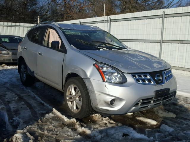 JN8AS5MV4FW756524 - 2015 NISSAN ROGUE SELE SILVER photo 1