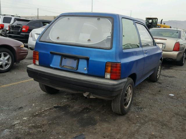 KNJPT05H1P6111617 - 1993 FORD FESTIVA L BLUE photo 4