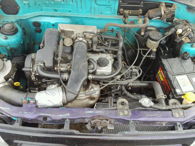 KNJPT05H1P6111617 - 1993 FORD FESTIVA L BLUE photo 7