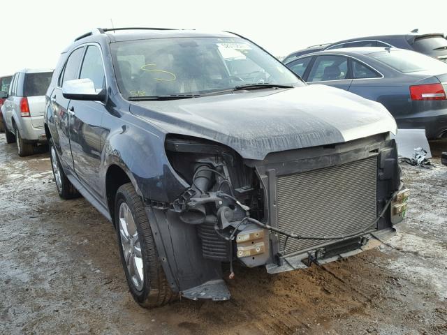 2CNFLGE57B6346874 - 2011 CHEVROLET EQUINOX LT BLACK photo 1