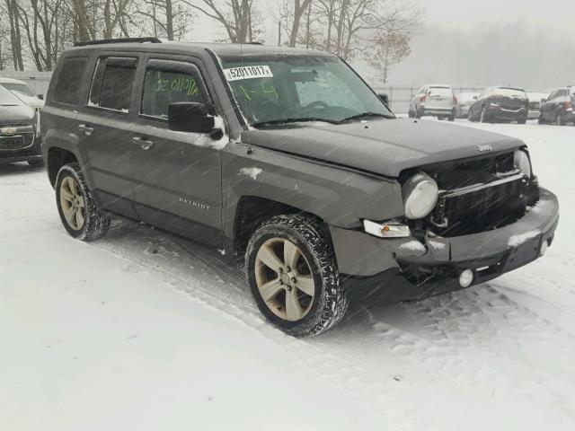 1C4NJRFB8DD145950 - 2013 JEEP PATRIOT LA GRAY photo 1