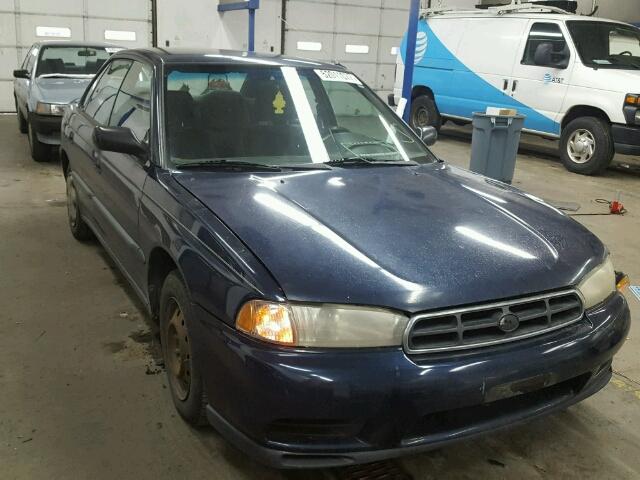 4S3BD4350W7211162 - 1998 SUBARU LEGACY L BLUE photo 1