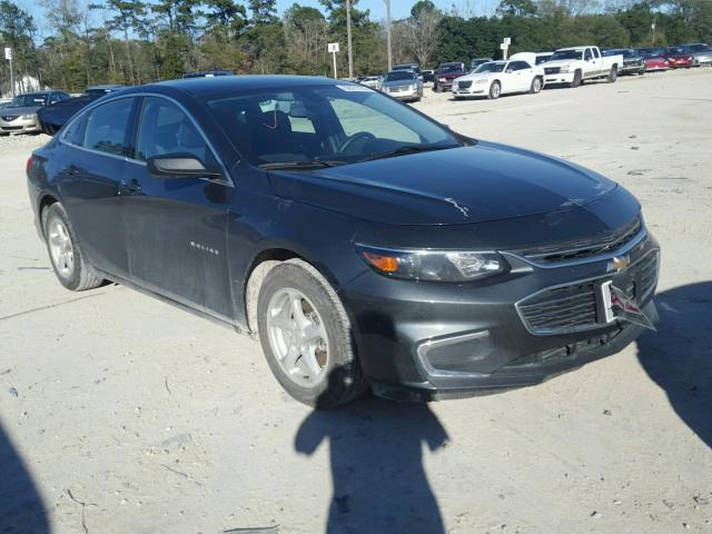 1G1ZB5ST6HF156762 - 2017 CHEVROLET MALIBU LS GRAY photo 1