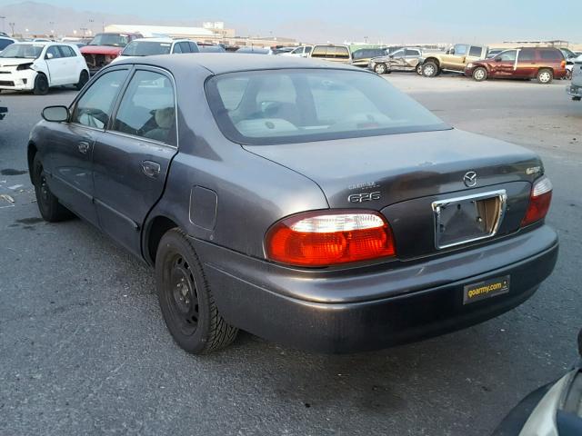 1YVGF22D325286175 - 2002 MAZDA 626 ES CHARCOAL photo 3