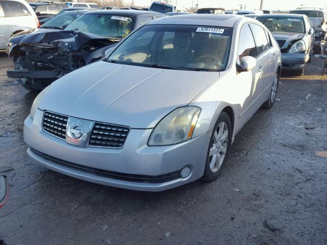 1N4BA41E64C816230 - 2004 NISSAN MAXIMA SE SILVER photo 2